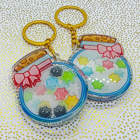 Keychain - Ghibli Shaker - Soot Sprite