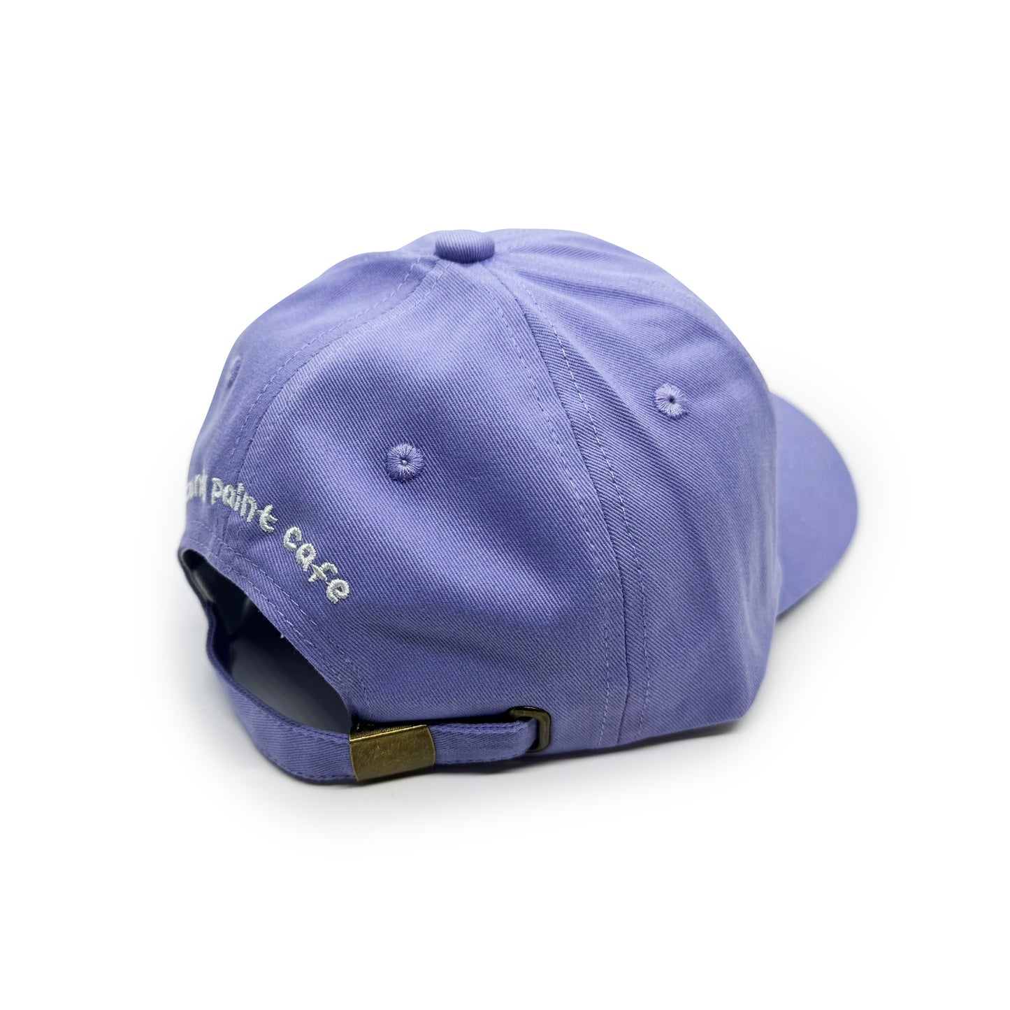 Embroidered Hat - Lavender - Overthinker