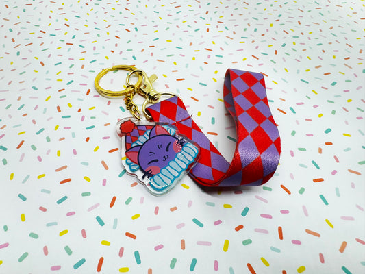 Wristlet - Circus Cat