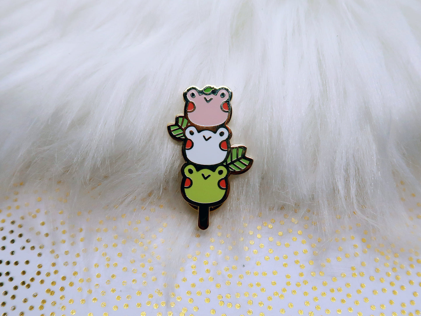 Enamel Pin - Froggy Dango