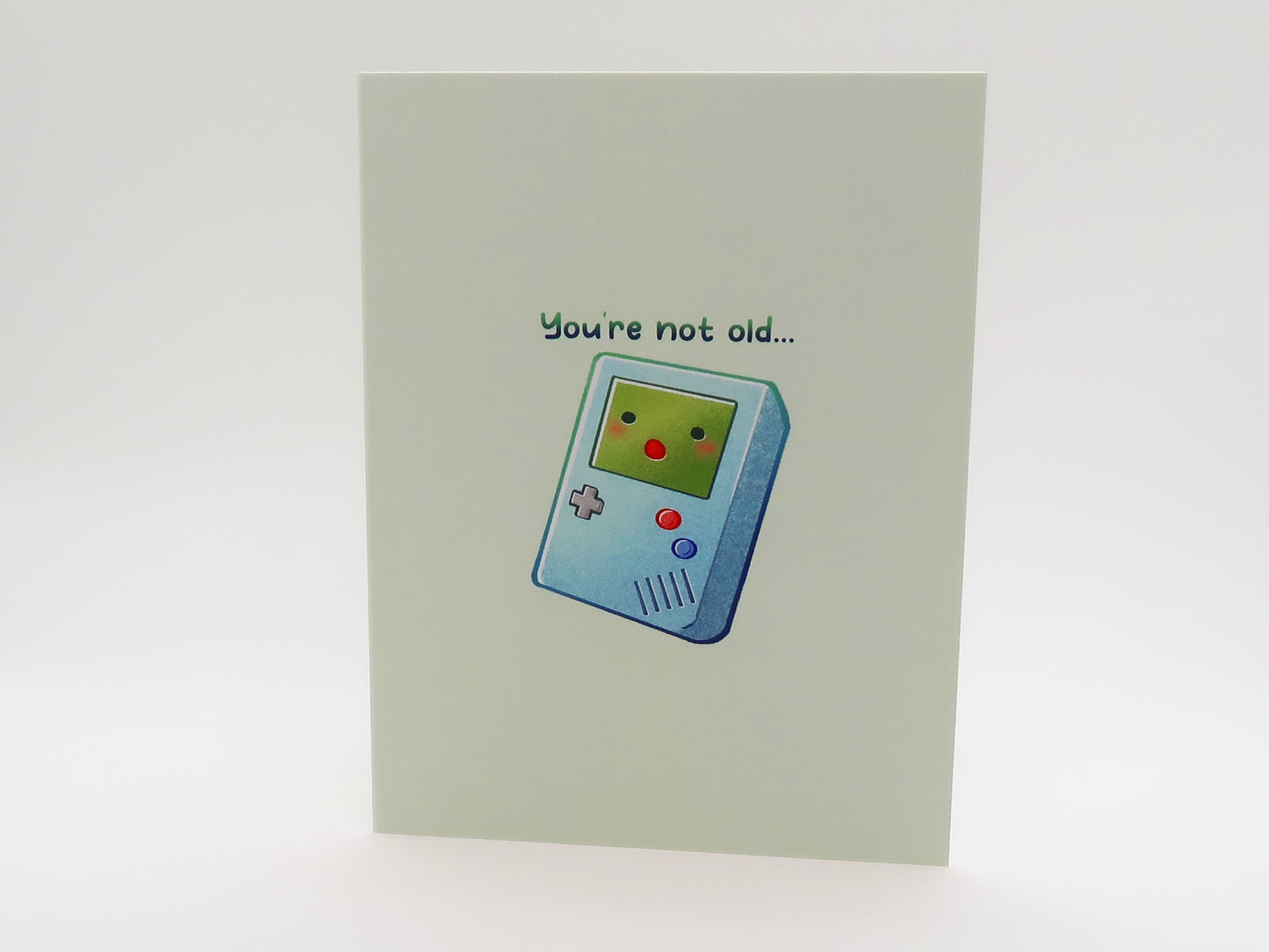 Greeting Card - Birthday - Video Game - You're Just Vintage