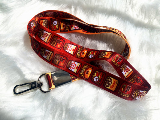 Lanyard - Instant Ramen Print